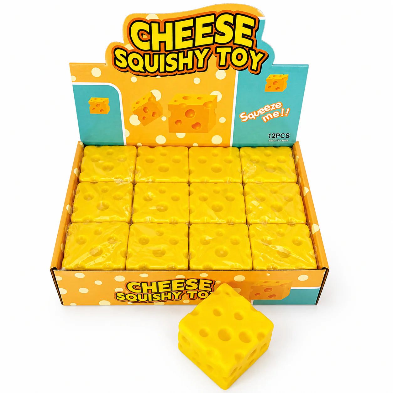 Cheese Cube Squishy