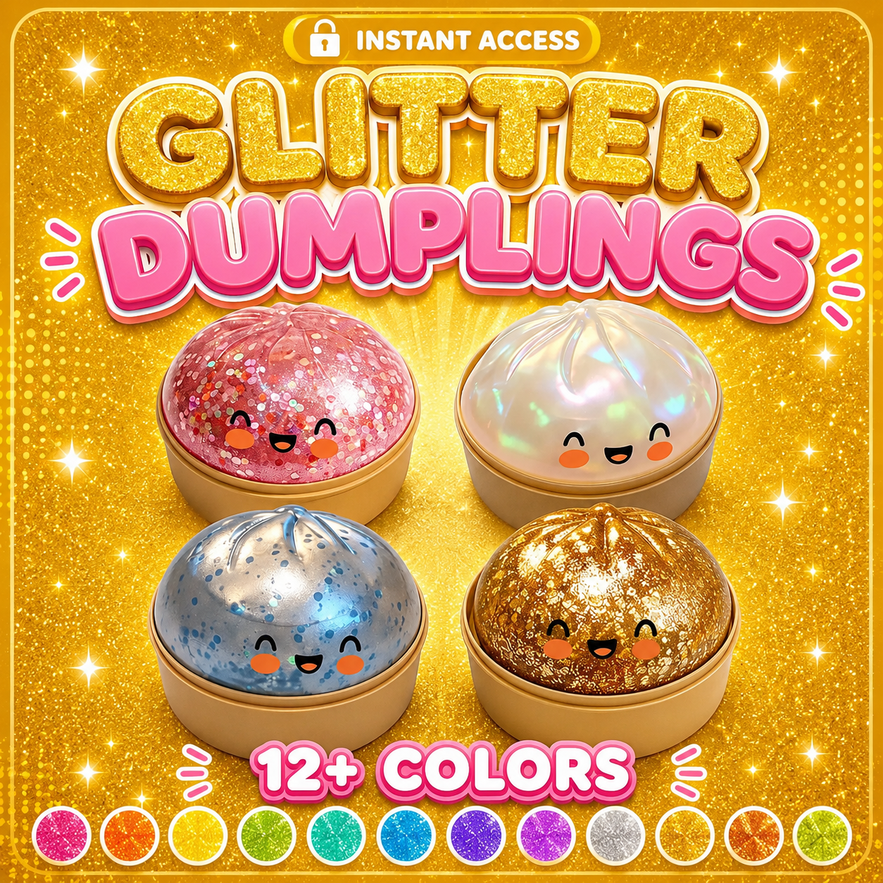 Glitter Dumplings