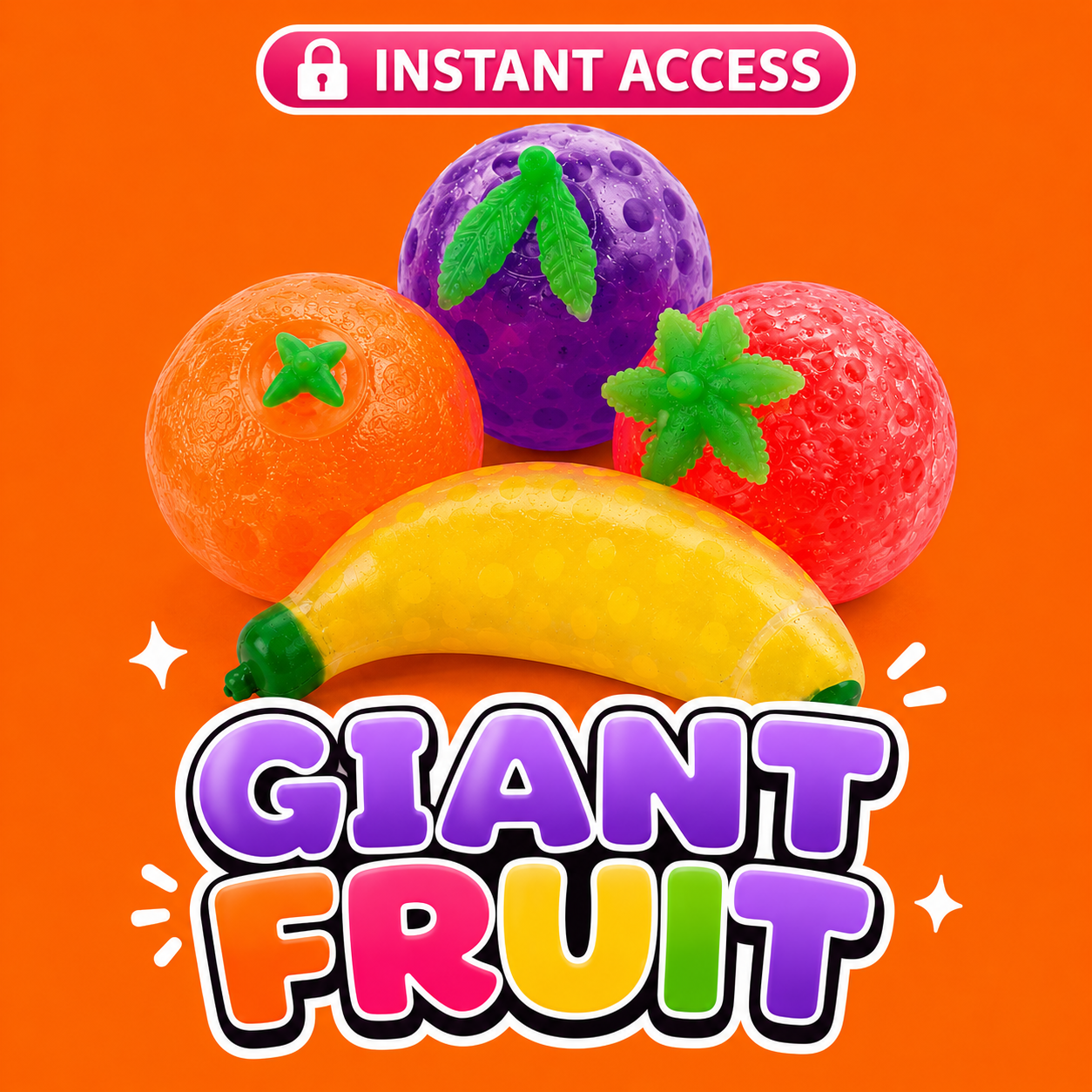 Giant Fruit Squishes