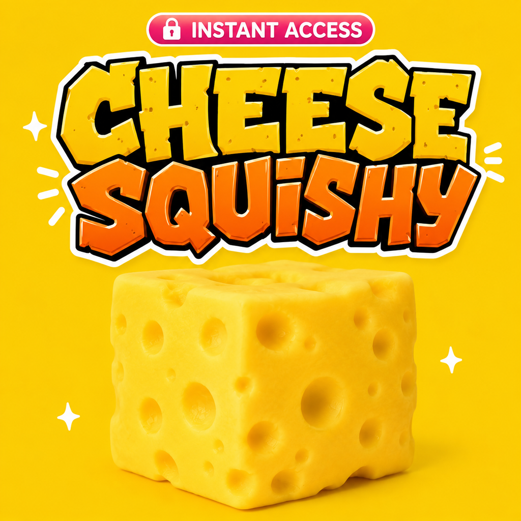 Cheese Cube Squishy